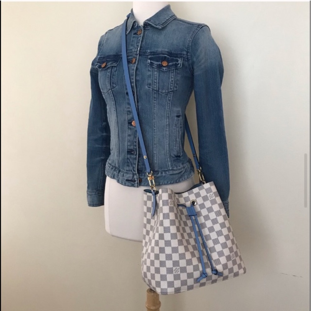 •Louis Vuitton🇫🇷Néonoé Damier Azur Bluét - Picture 7 of 16